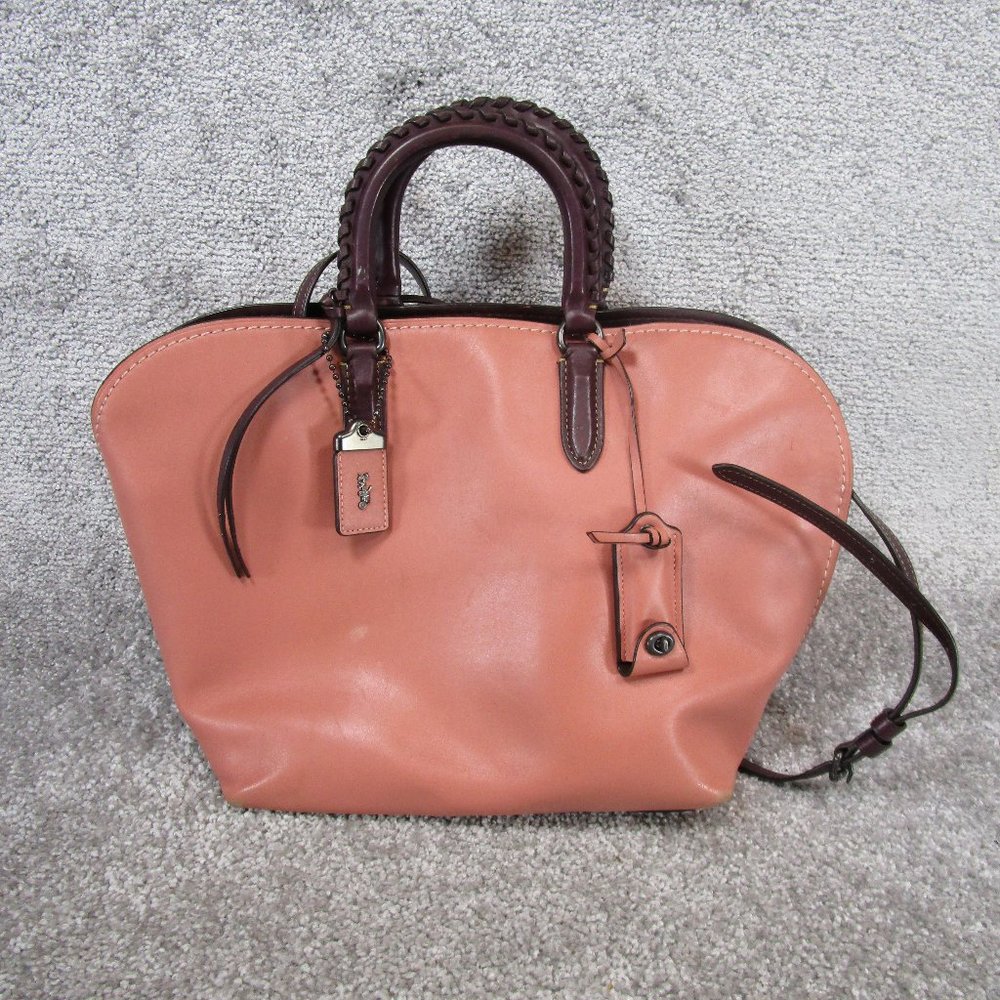 Coach Bag Dakota Whipstitch Stachel Pink Leather 59983